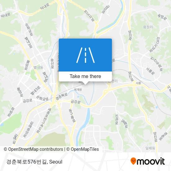 경춘북로576번길 map