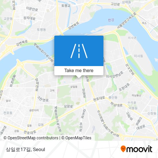 상일로17길 map