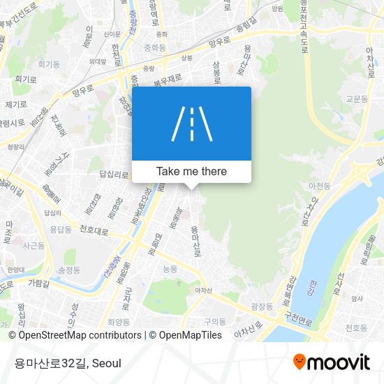 용마산로32길 map