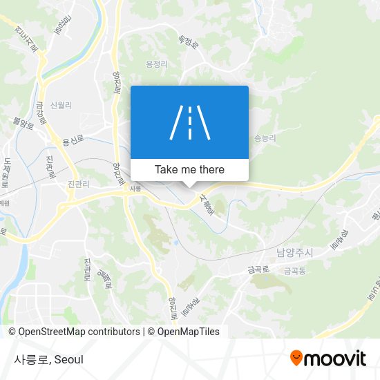 사릉로 map