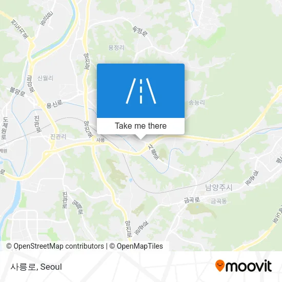 사릉로 map