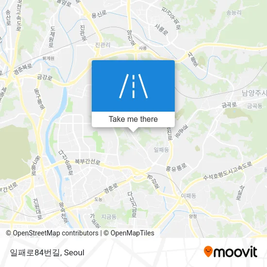일패로84번길 map