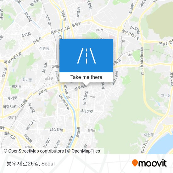 봉우재로26길 map