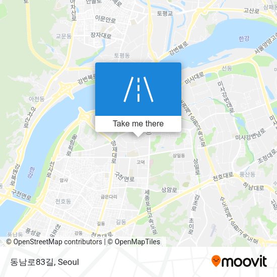 동남로83길 map
