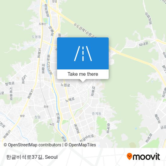 한글비석로37길 map