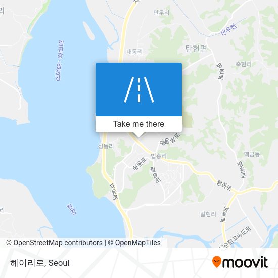 헤이리로 map