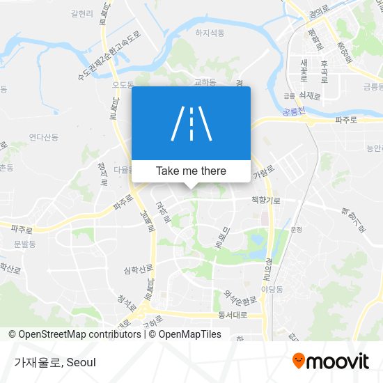 가재울로 map