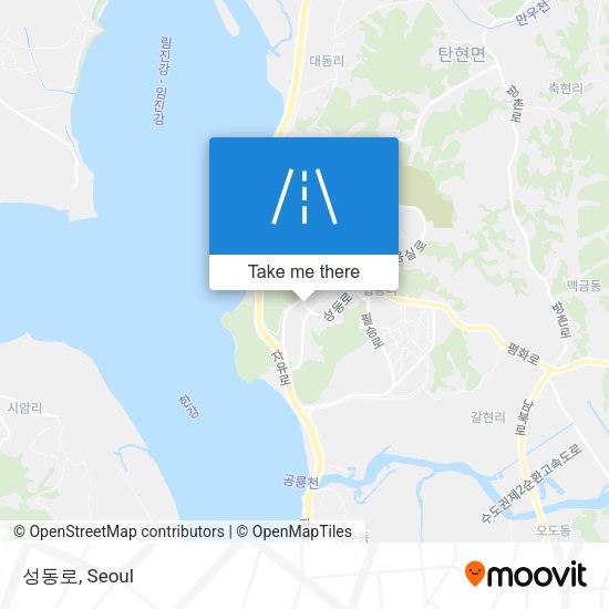 성동로 map