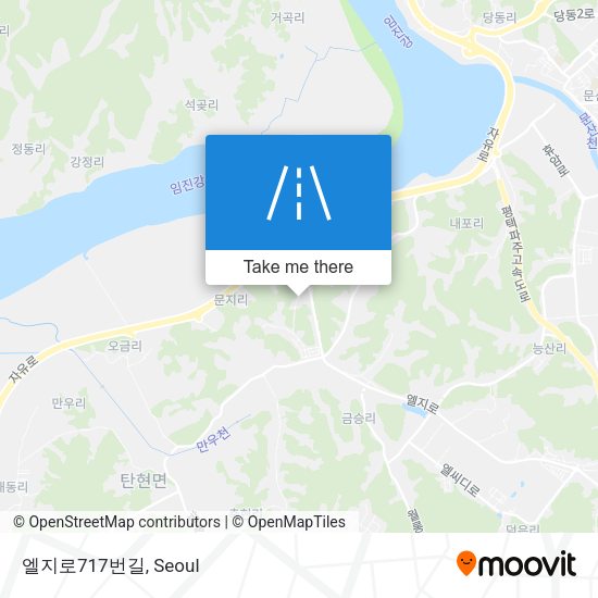 엘지로717번길 map