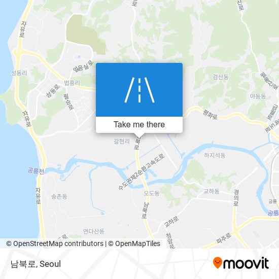 남북로 map