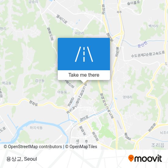 용상교 map