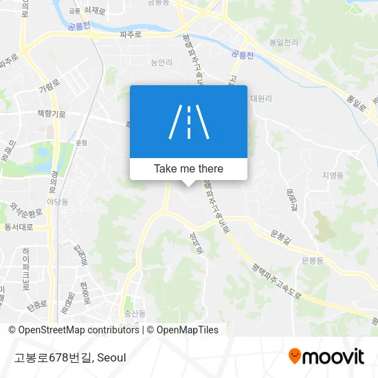 고봉로678번길 map