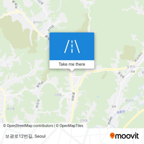 보광로12번길 map