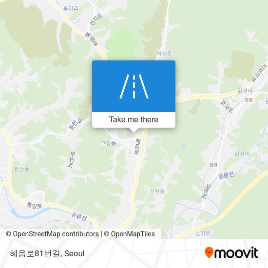 혜음로81번길 map