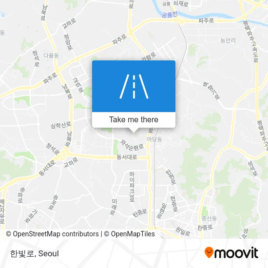 한빛로 map