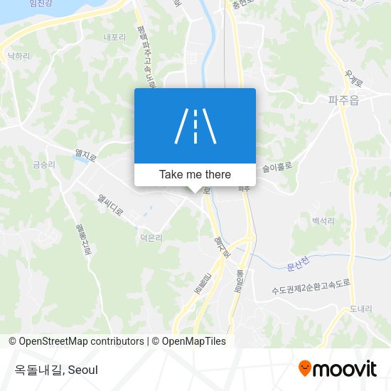 옥돌내길 map