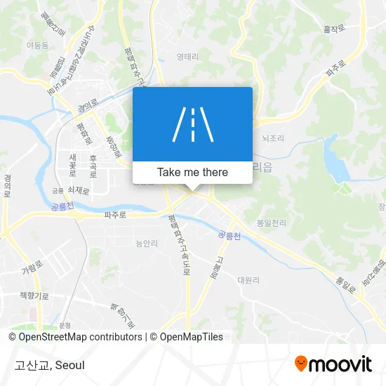 고산교 map