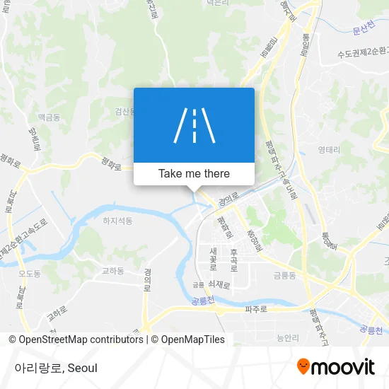 아리랑로 map