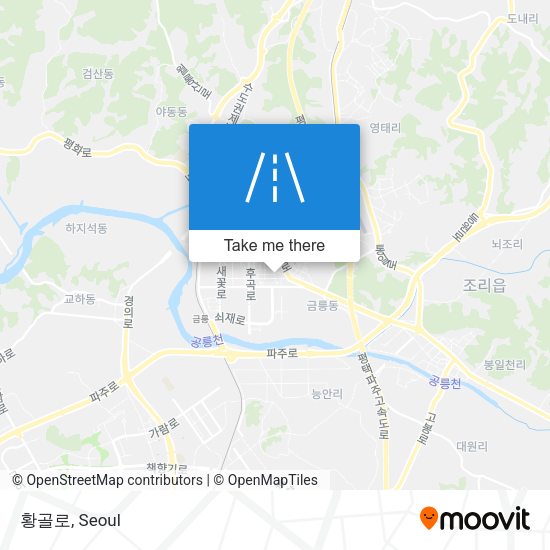 황골로 map