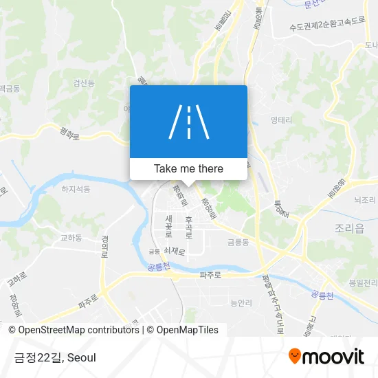 금정22길 map