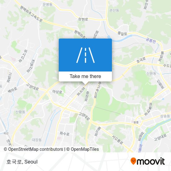 호국로 map