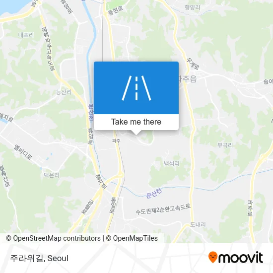 주라위길 map