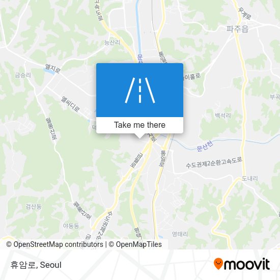 휴암로 map
