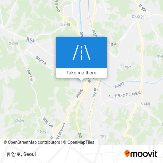 휴암로 map