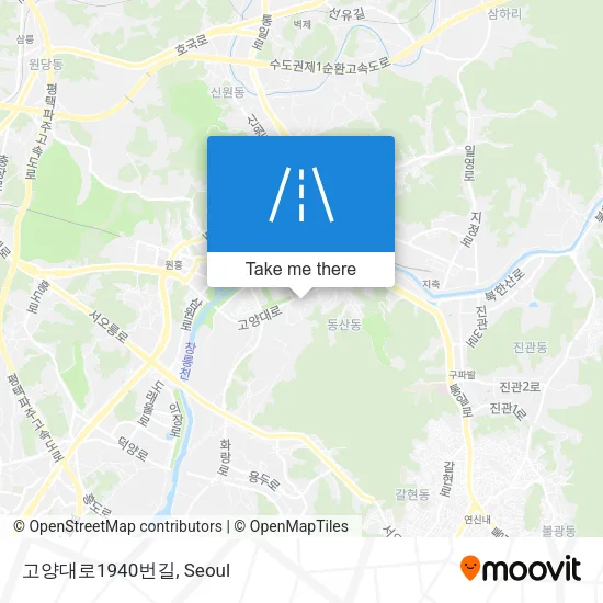 고양대로1940번길 map