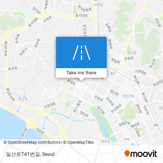 일산로741번길 map