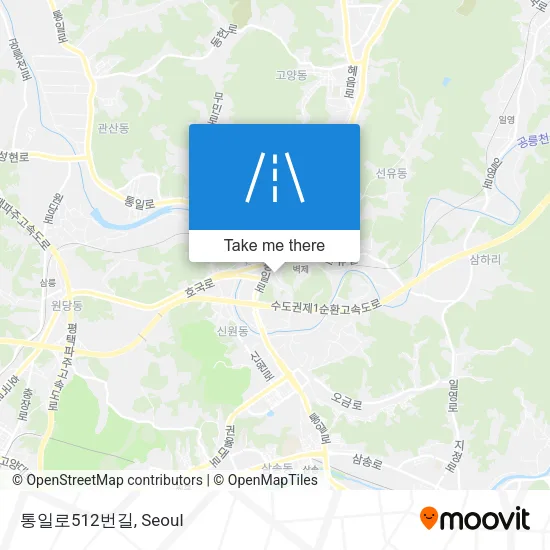 통일로512번길 map