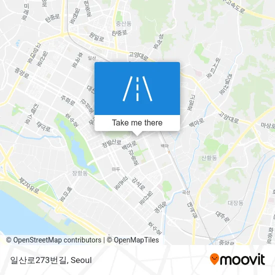 일산로273번길 map