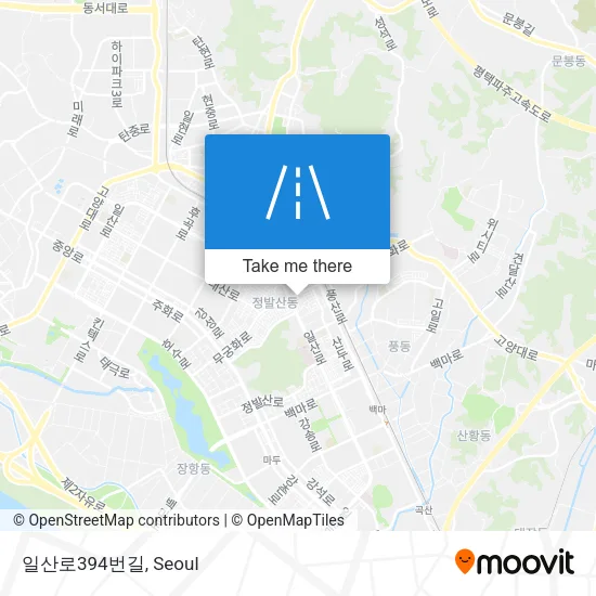 일산로394번길 map