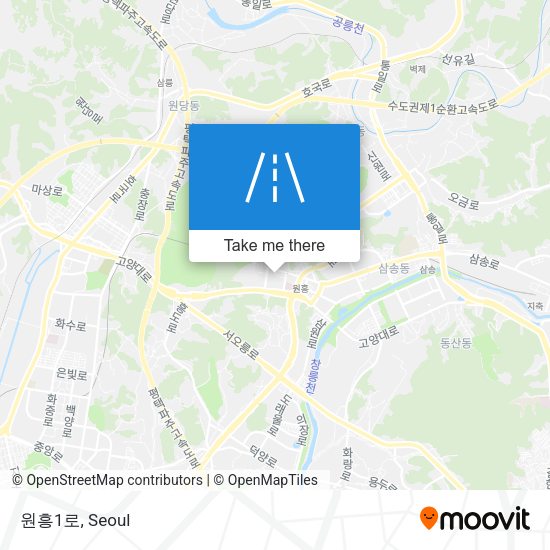 원흥1로 map
