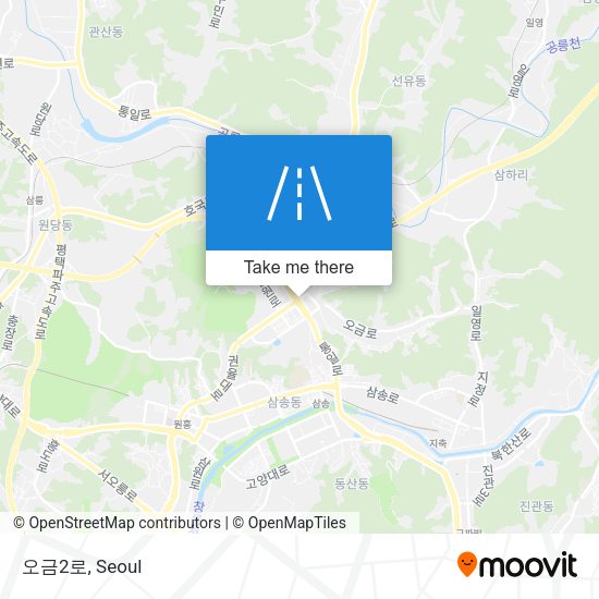 오금2로 map