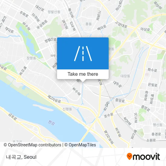 내곡교 map