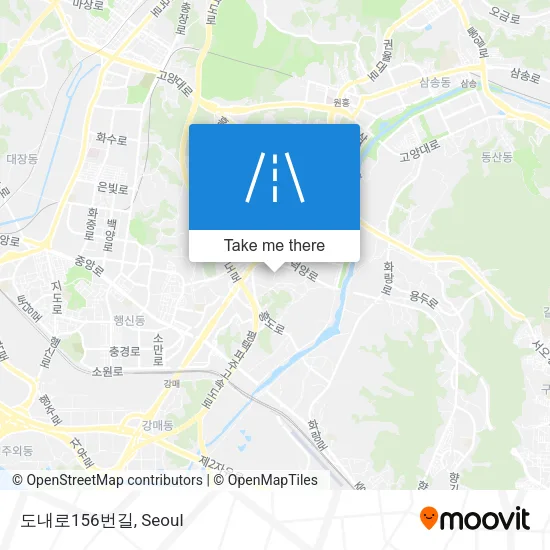 도내로156번길 map