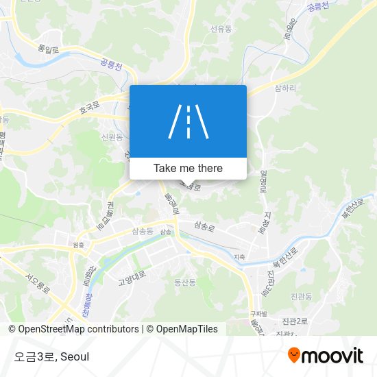 오금3로 map