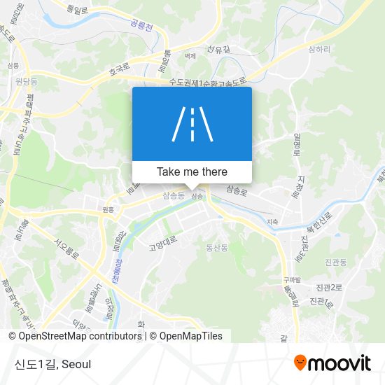 신도1길 map
