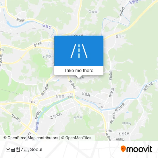 오금천7교 map