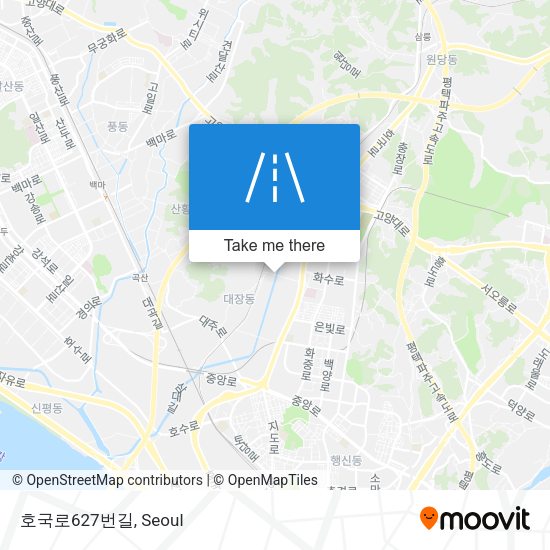 호국로627번길 map