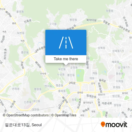 필운대로13길 map