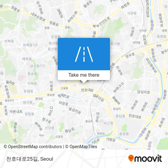 천호대로25길 map