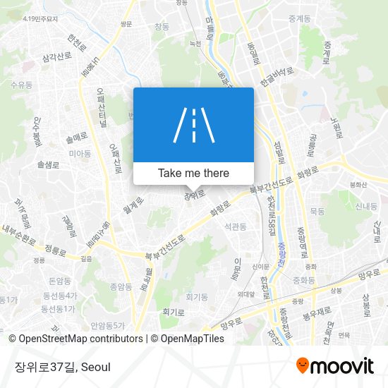 장위로37길 map