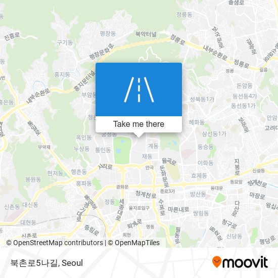 북촌로5나길 map