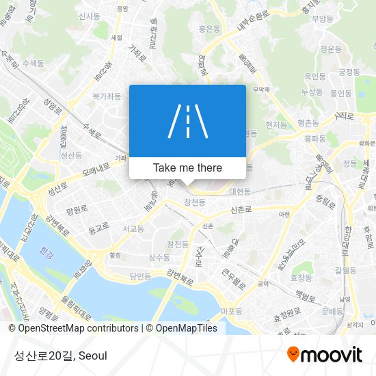 성산로20길 map