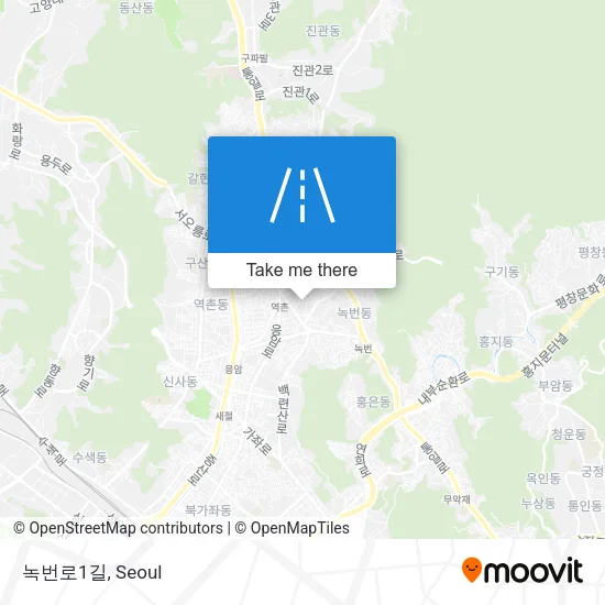 녹번로1길 map