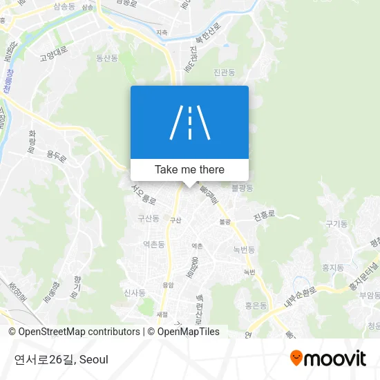 연서로26길 map