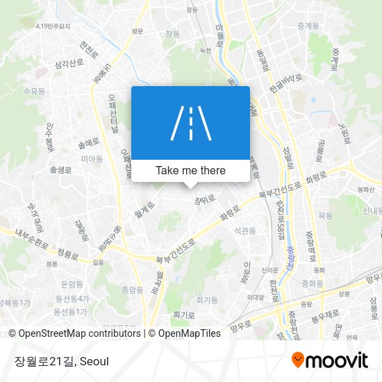 장월로21길 map