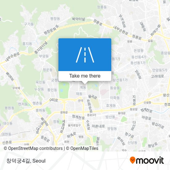 창덕궁4길 map